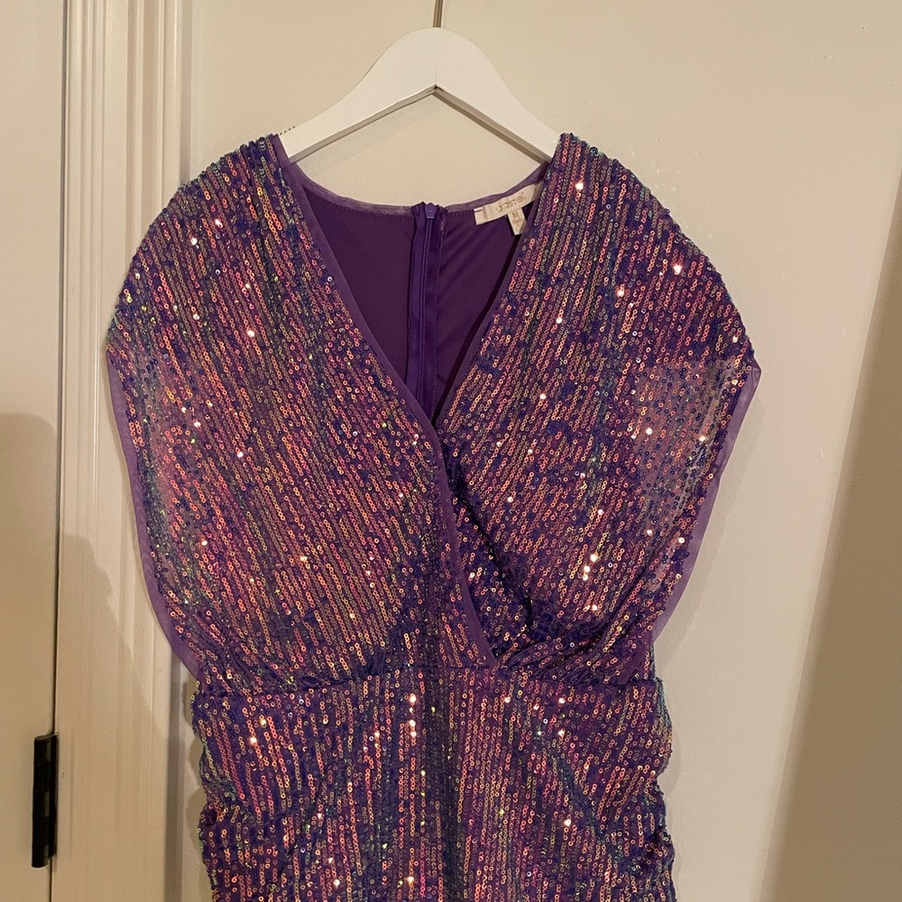 Pastel glitter top medium